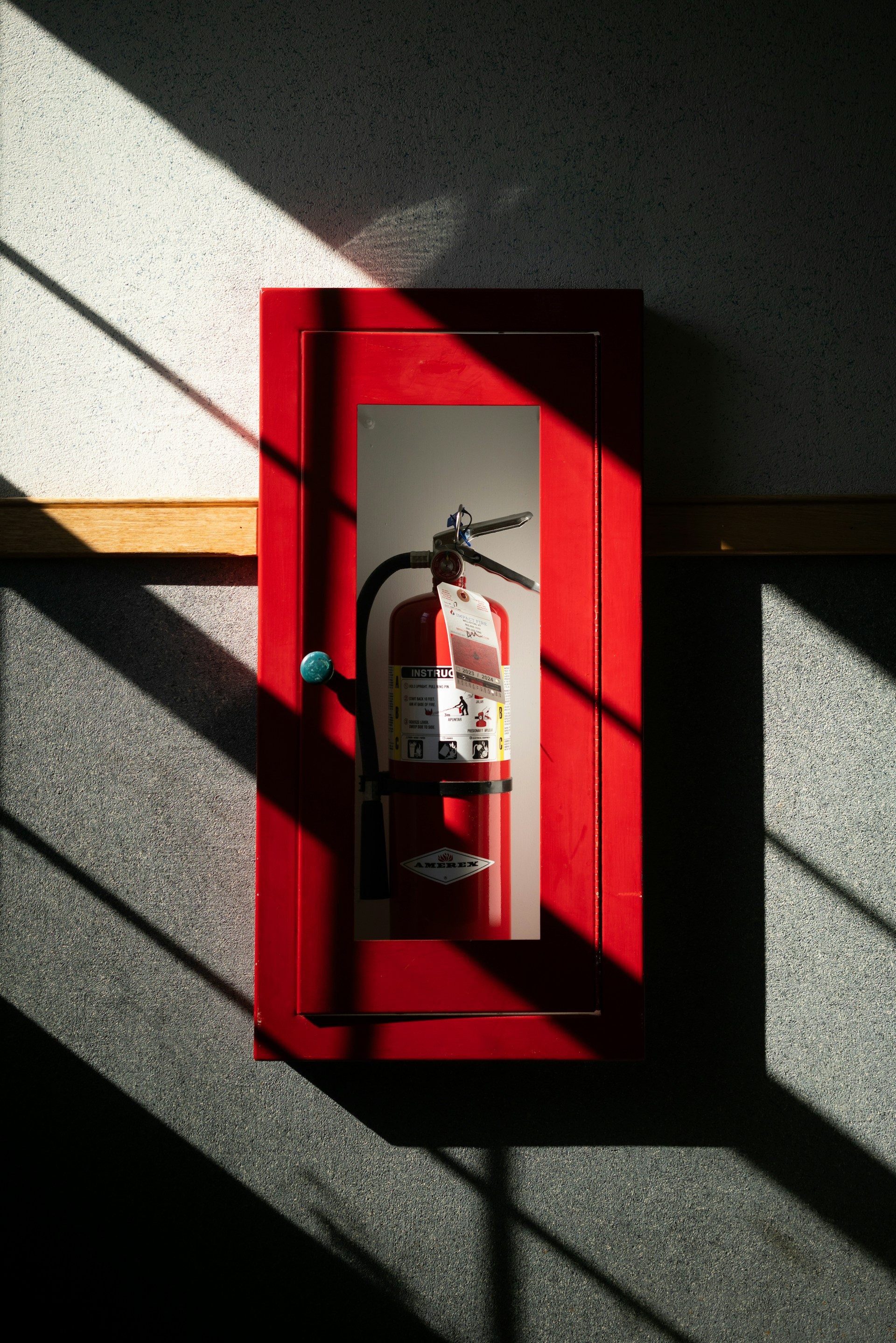 fire extinguisher heading EM Law case study about a sale of a business
