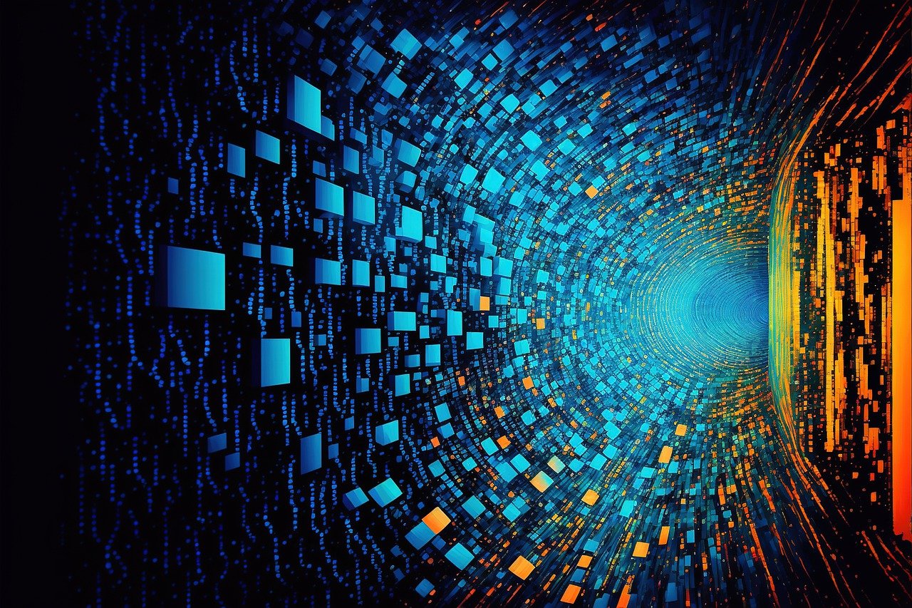 image of a data flow heading an article by EM Law on data protection update - Data (Use and Access) Bill