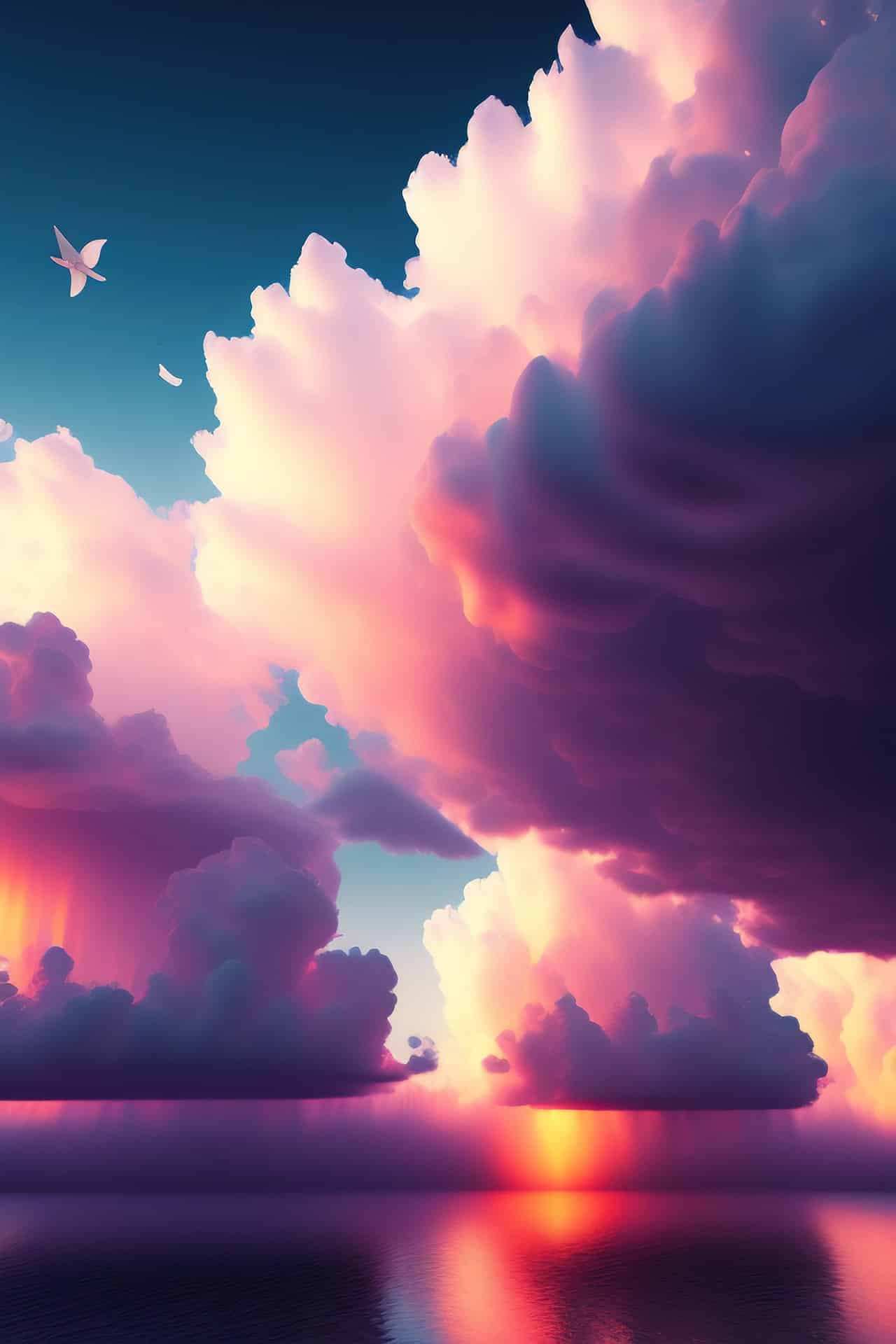 AI clouds heading EM Law article about AI as a service - AIaaS