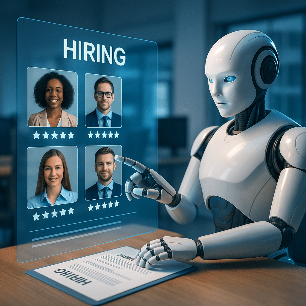 AI in recruitment image