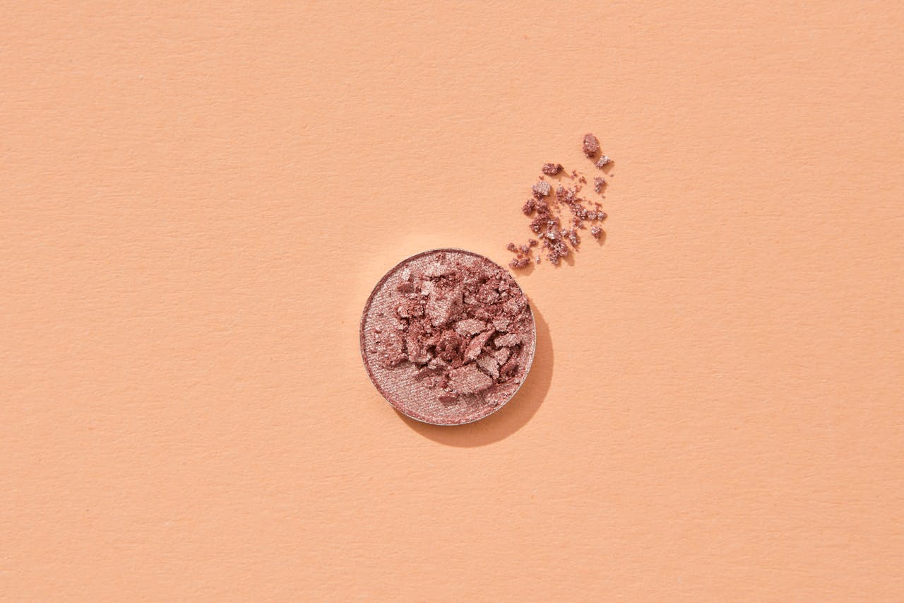 broken make-up product
