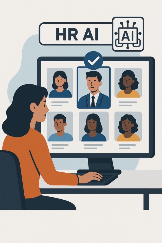image of AI in recruitment image