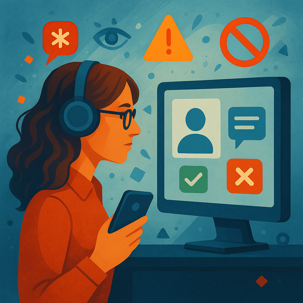 image for content moderation