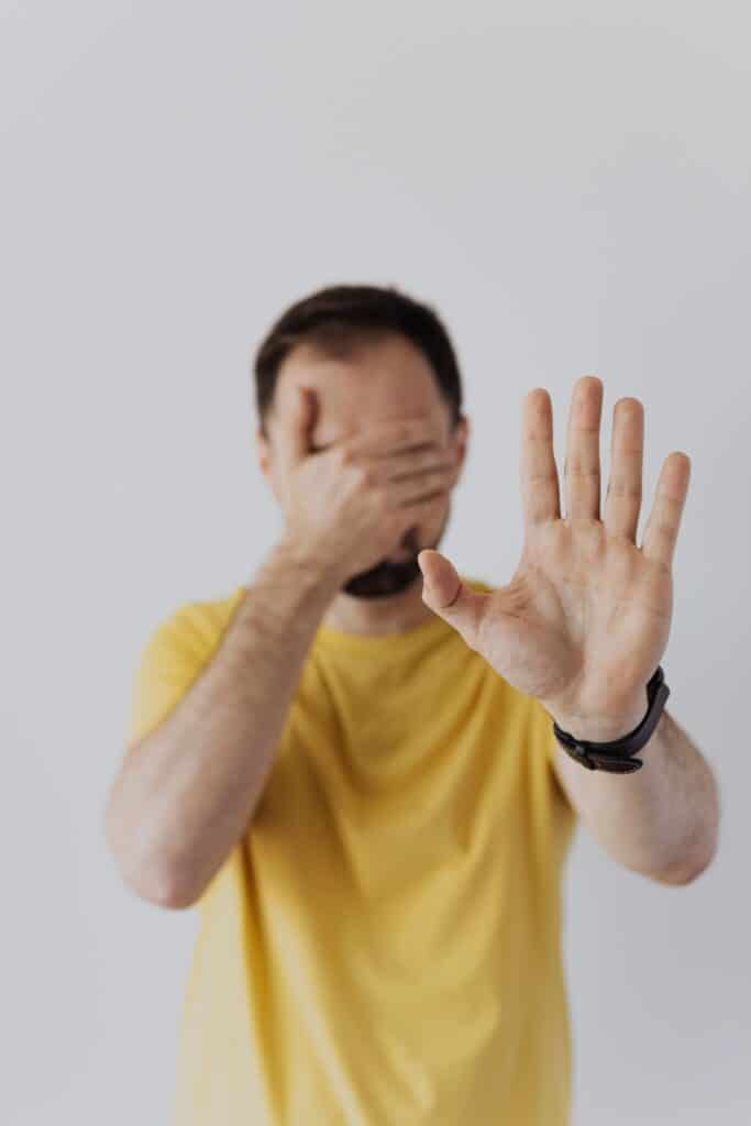 person covering their eyes in relation to blind-eye knowledge in an EM Law blog article about waiver by election following the Court of Appeal's decision in URE Energy v Notting Hill Genesis